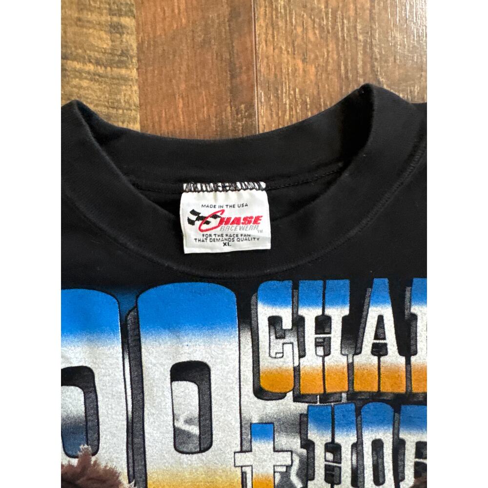 VTG Nascar Dale Earnhardt 700 Charging Horses AOP 1997 All Over Print T Shirt XL - Picture 3 of 3